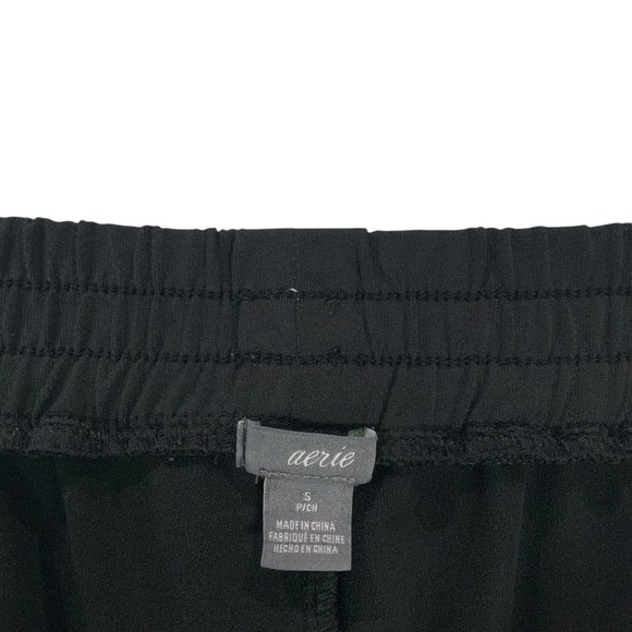 Aerie Side Stripe Track Pants Sz Small Pull-On Elastic Waist Tapered Athleisure - Picture 6 of 7